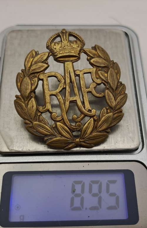 Royal Air Force RAF WW2 Royal Air Force RAF Cap Badge 45x40mm