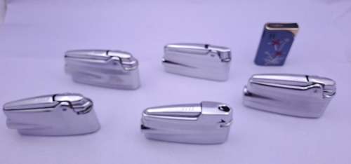 6 x Ronson Lighters (5x 1940/1950`s Varaflame Lighters) all need service or repairs