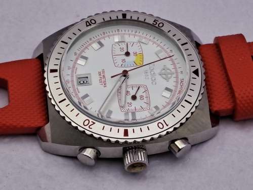 Swiss Made Zodiac 1882 Seadragon Tachymeter Quartz Men`s Watch-as New -Unused