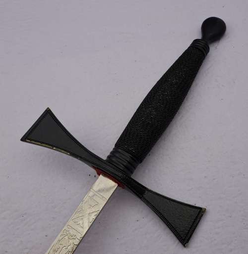 Antique/ Vintage Toye Kenning and Spencer ceremonial Masonic sword in scabbard 855mm