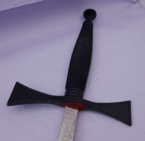 Antique/ Vintage Toye Kenning and Spencer ceremonial Masonic sword in scabbard 855mm