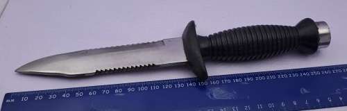 Pre-owned survival Dagger -Good condition in canvas Sheath