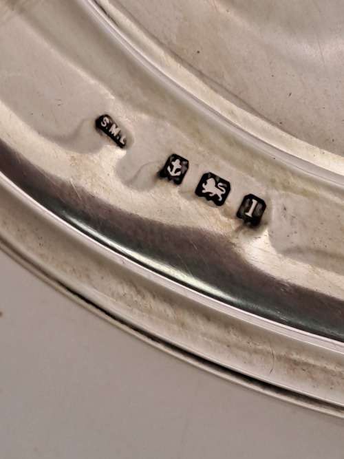 4 pc 1910 Hallmarked Sterling .925 Silver Vanity set by Samuel M.Levi-Berlingham