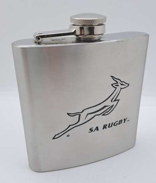 Metal Flask -Springbok Rugby