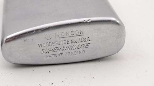 2 Vintage Rhonson Lighters  (Not working) need Service and refurbishing