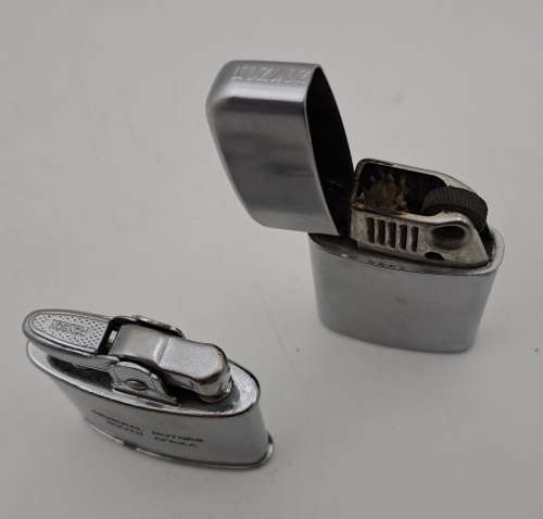 2 Vintage Rhonson Lighters  (Not working) need Service and refurbishing