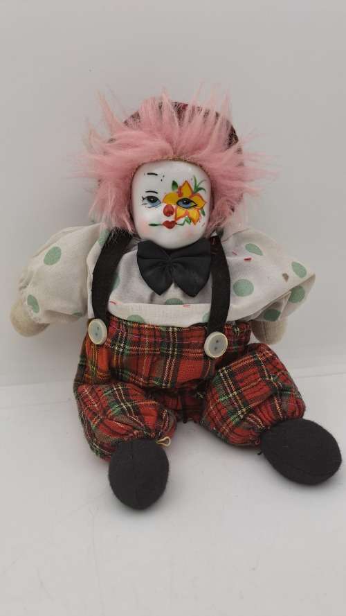 Doll with Porcelain face 20cm x 10cm