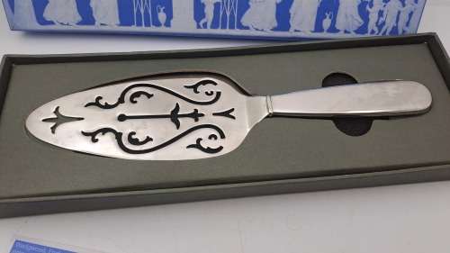 Vintage Wedgwood Silver Plated Cake Server Unused -Boxed