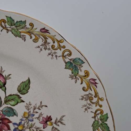 Vintage 1930`s Vintage Old Foley Plate -James Kent (Glaze have some Grazing due to age)