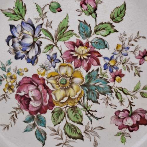 Vintage 1930`s Vintage Old Foley Plate -James Kent (Glaze have some Grazing due to age)