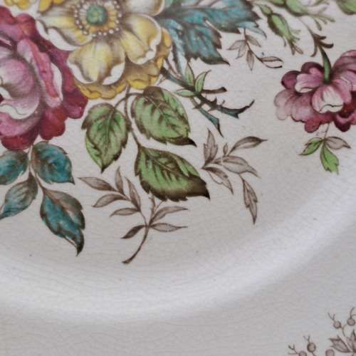 Vintage 1930`s Vintage Old Foley Plate -James Kent (Glaze have some Grazing due to age)