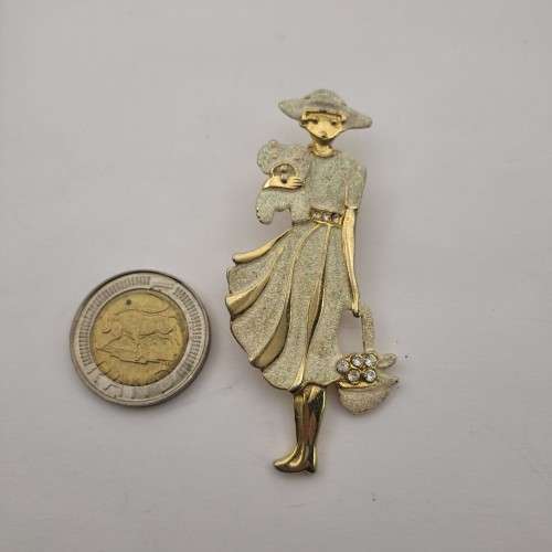 Vintage Brooch 70x35mm