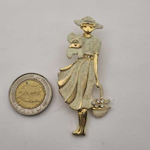 Vintage Brooch 70x35mm
