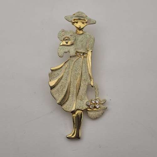 Vintage Brooch 70x35mm