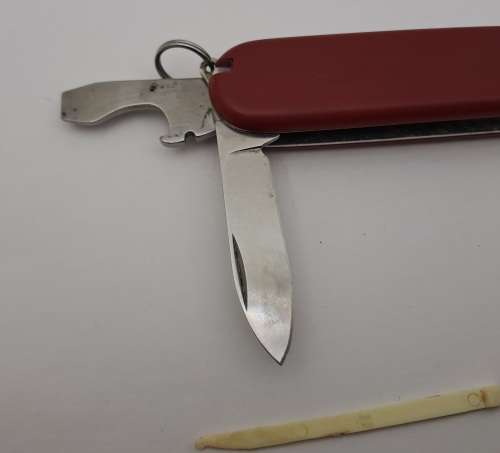 Vintage Victorinox Officier Swiss Army knife  with Toothpick & Tweezer
