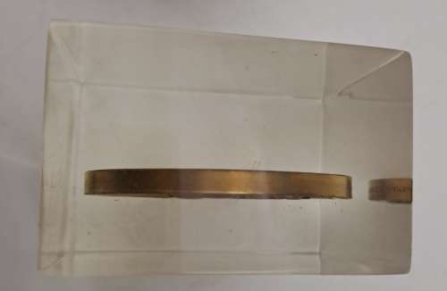 1959  Israel Medal - Valour- in Perspex Mould -by Israel Mint in Box