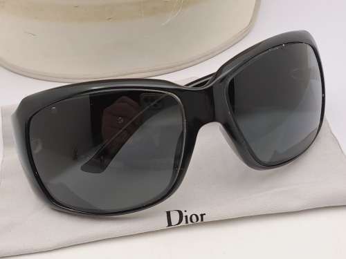 Pre-owned Christian Dior Strassy 1 D2895 Sunglasses in Case -Made in Italy (with Extra pair Lenses)