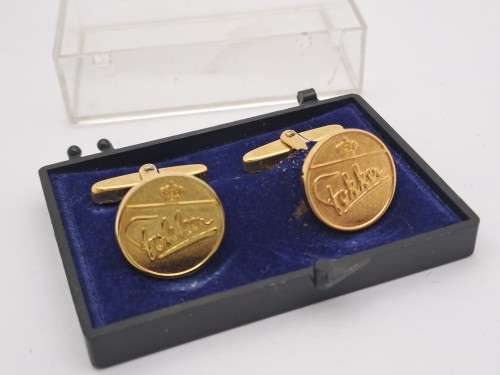 Vintage Cufflinks in Case