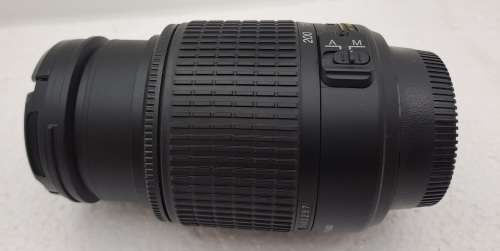 Pre-owned Nikon DX AF-S Nikkor 55-200mm 1:4-5.6GED Lens -Good Condition with Caps