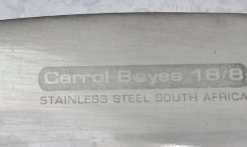 Large Carol Boyes Pewter Salad Servers 30cm