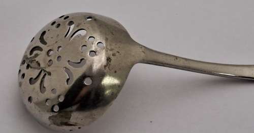 Antique EPNS Silver Plated Sugar Sifter Spoon 12,3cm