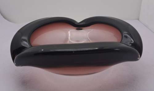 Murano Glass Bowl -Ashtray 18cmx18cmx 7cm (very small chip see Photos)