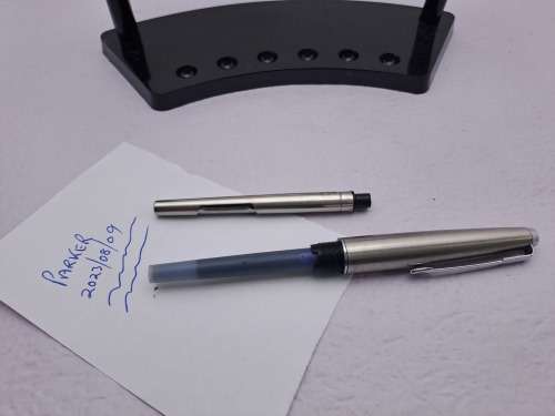 Vintage Parker Fountain Pen -Ink Tested - Made In England -see description