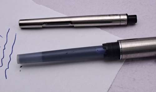 Vintage Parker Fountain Pen -Ink Tested - Made In England -see description