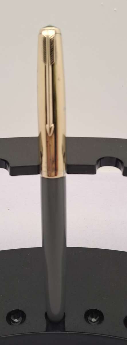 Vintage Parker 1/10 16kt Gold Filled Fountain Pen vacuum Filler -Ink Tested -Engraved