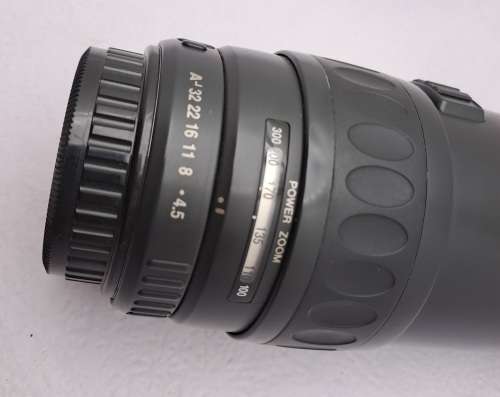 Pre-Owned SMC Pentax-FA 1:45-5,6 100-300mm Power Zoom Lens with Caps-Lens Mount Pentax K