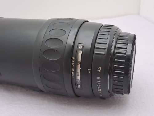 Pre-Owned SMC Pentax-FA 1:45-5,6 100-300mm Power Zoom Lens with Caps-Lens Mount Pentax K