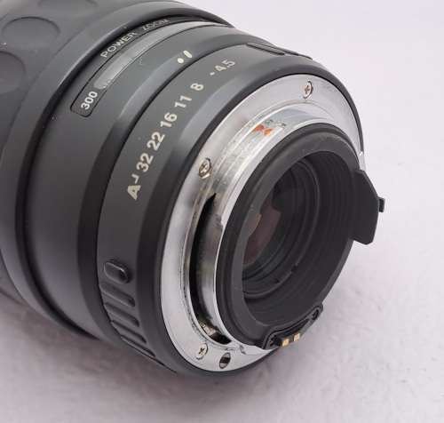 Pre-Owned SMC Pentax-FA 1:45-5,6 100-300mm Power Zoom Lens with Caps-Lens Mount Pentax K