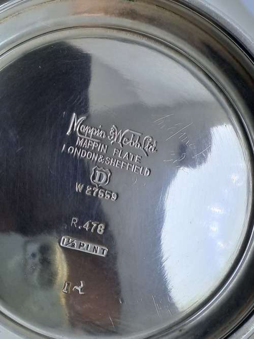 5 Pc Antique / Vintage Mappin & Web Silver Plate Tea and Coffee Set. W27559 -Sheffield England.