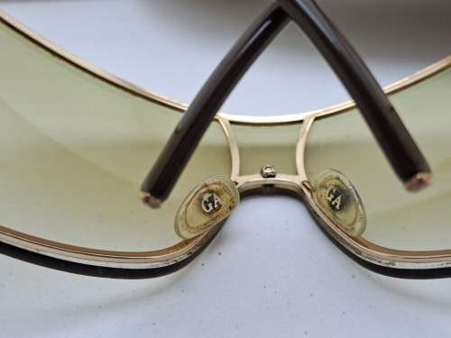 Pre-Owned Giorgio Armani designer Sunglasses -with Case -Used Condition