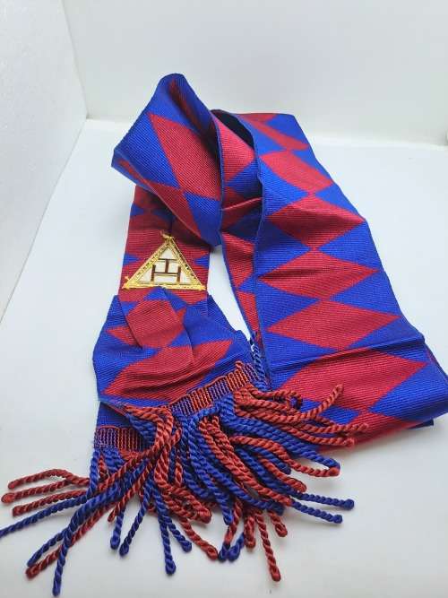 Masonic - Free Mason Royal Arch  Sash  340mm x 105mm