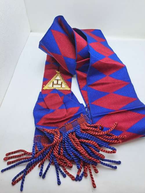 Masonic - Free Mason Royal Arch  Sash  340mm x 105mm