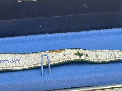 Vintage Rotary Swiss Windup Ladies Watch Working with Box.