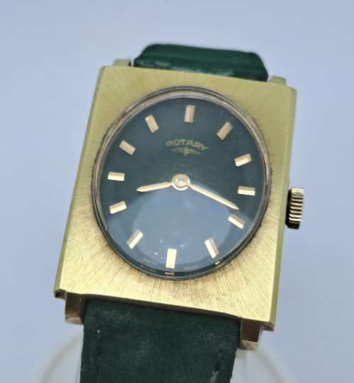 Vintage Rotary Swiss Windup Ladies Watch Working with Box.