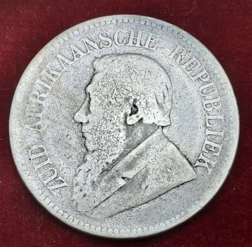1896  SILVER  2½ Shillings Zuid Afrikaansche Republiek