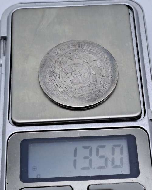 1896  SILVER  2½ Shillings Zuid Afrikaansche Republiek