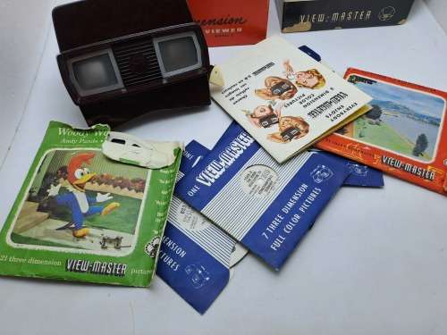 Vintage View-Master Model E 1955-1961 with 9 Reel`s in original Box.