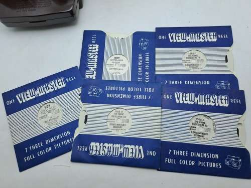 Vintage View-Master Model E 1955-1961 with 9 Reel`s in original Box.