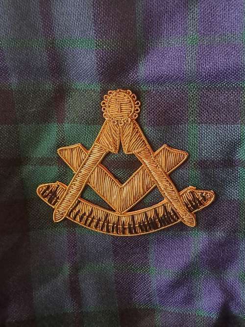 Vintage Masonic  -Embroided Regalia -By Symelman&Co -London -Masonic