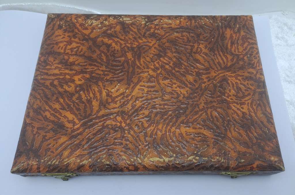 8pc Vintage Angora Silver Plate E.P.N.S TeaSpoon Set -Boxed-England