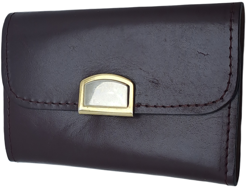 Vintage A.R.C Leonardo Florence Leather Key Holder Pouch - Italy - Unused