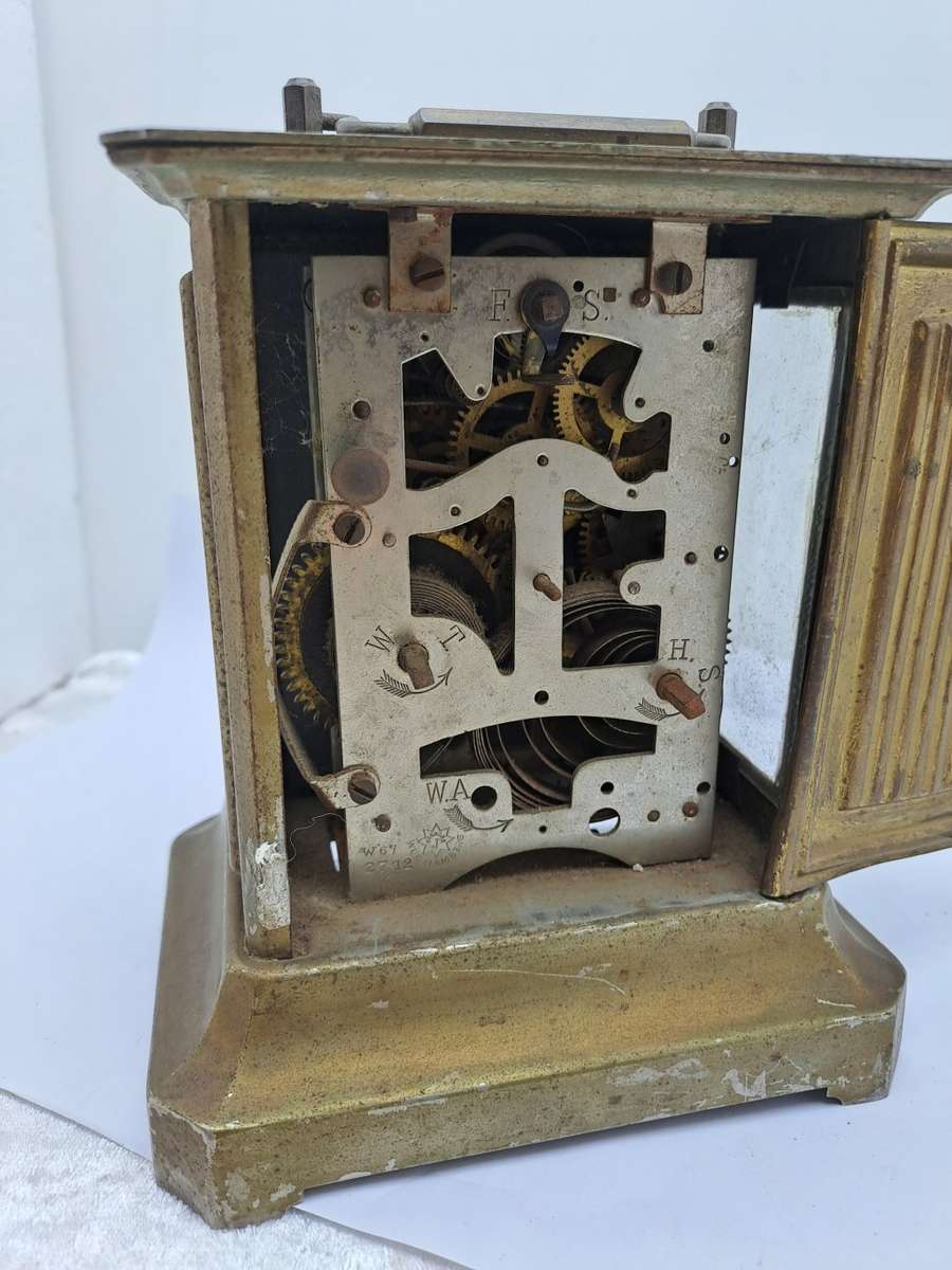 Antique Wurttemberg  Mantel clock W67 2712 -NOT WORKING - West Germany