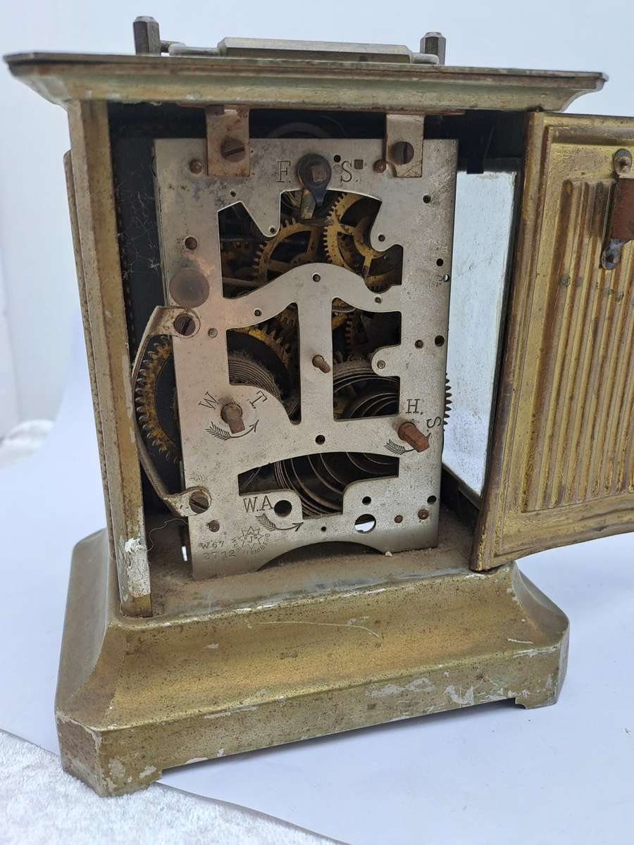 Antique Wurttemberg  Mantel clock W67 2712 -NOT WORKING - West Germany