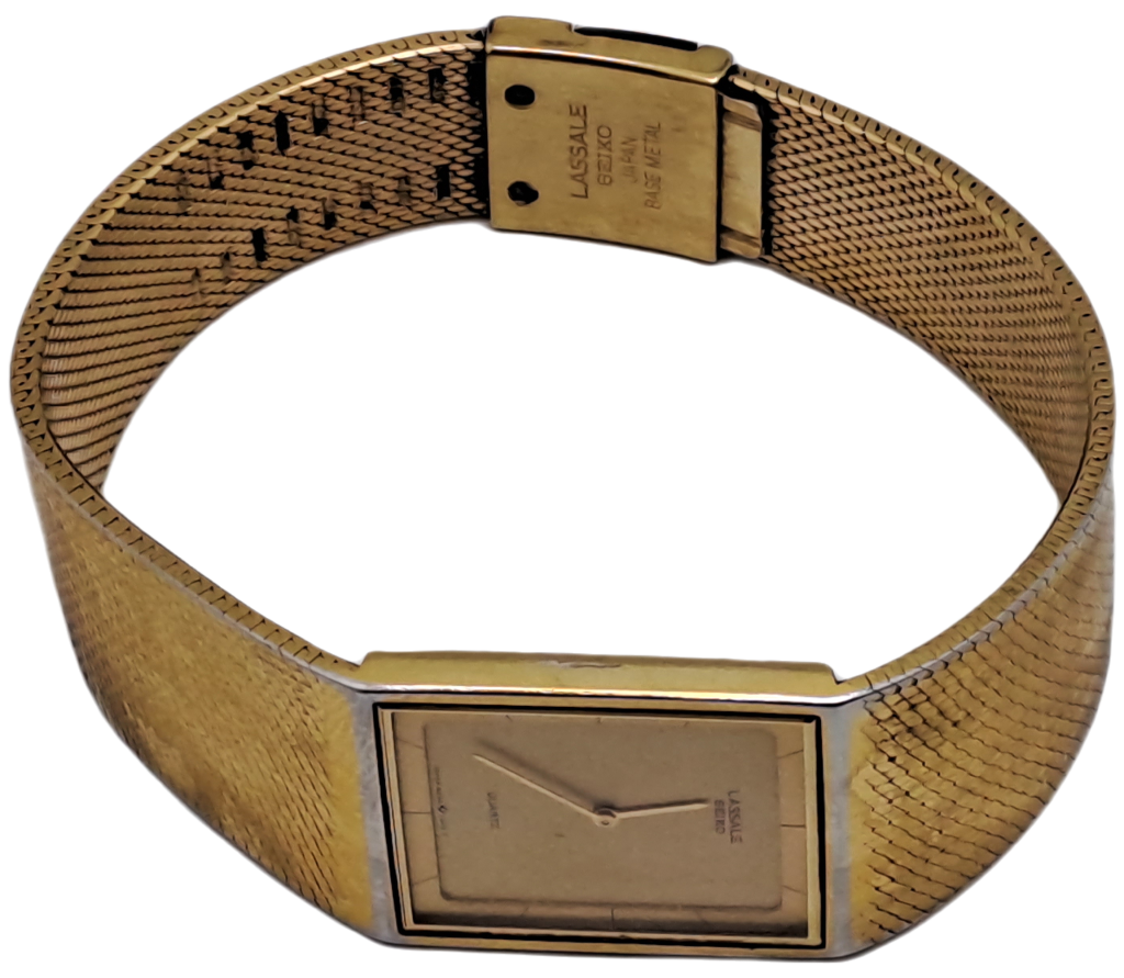 Pre-owned Vintage Lady`s Seiko Lassale Quartz watch 8420-6869-Working