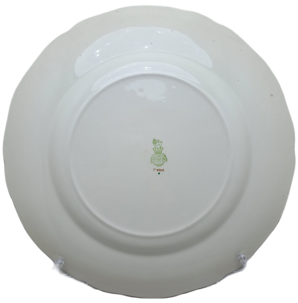 Vintage  C1949 Royal Doulton D.6341 ``Poppies in a Cornfield`` Plate- 26,4cm