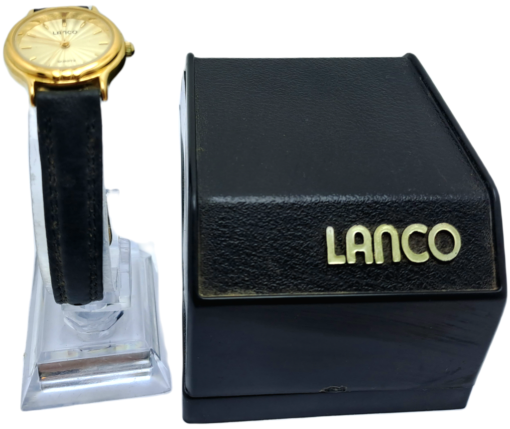 Pre-owned Ladies lanco L165-1277 Quartz Watch -Working -Boxed